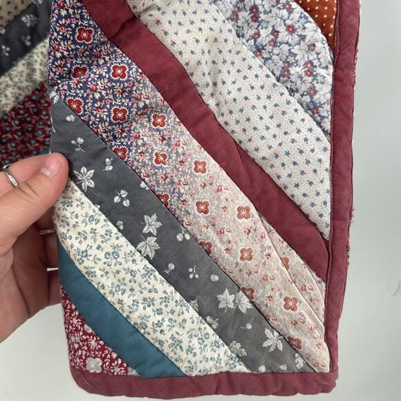 Vintage 70s handmade quilted jacket - Picture 6 of 8